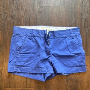 J. Crew Women's Blue Casual Shorts